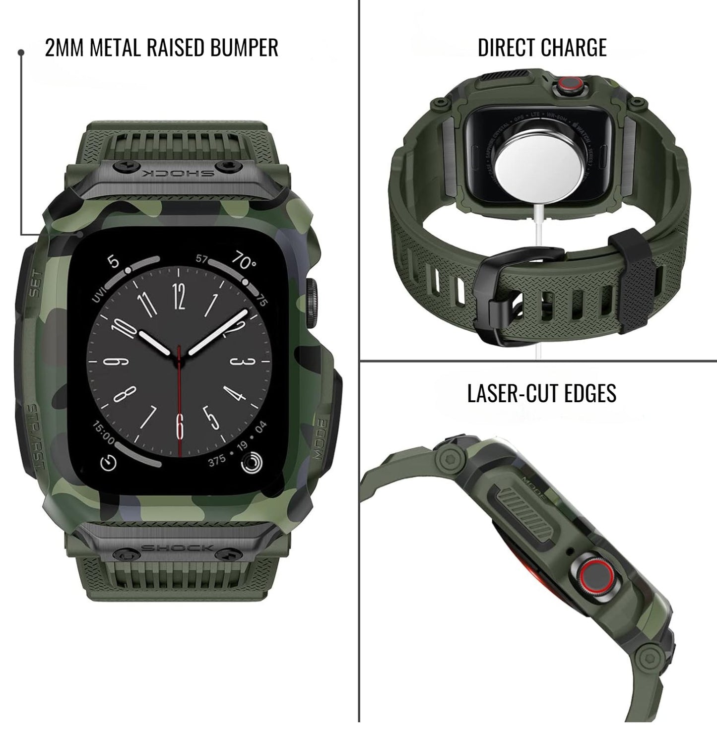 Goliath 2.0 Tactical Armor Series - Apple Watch Protective Case