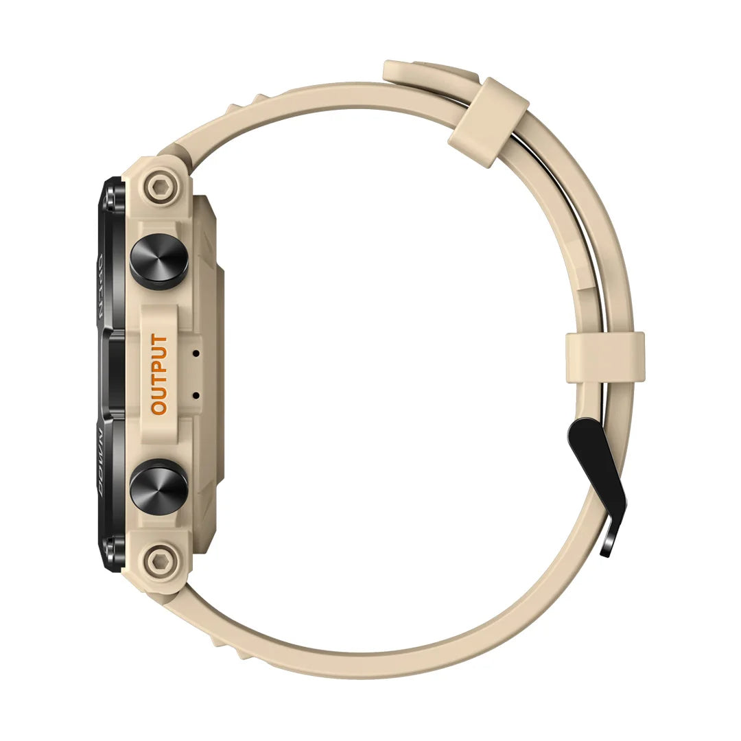 side angle of a rugged sports smartwatch